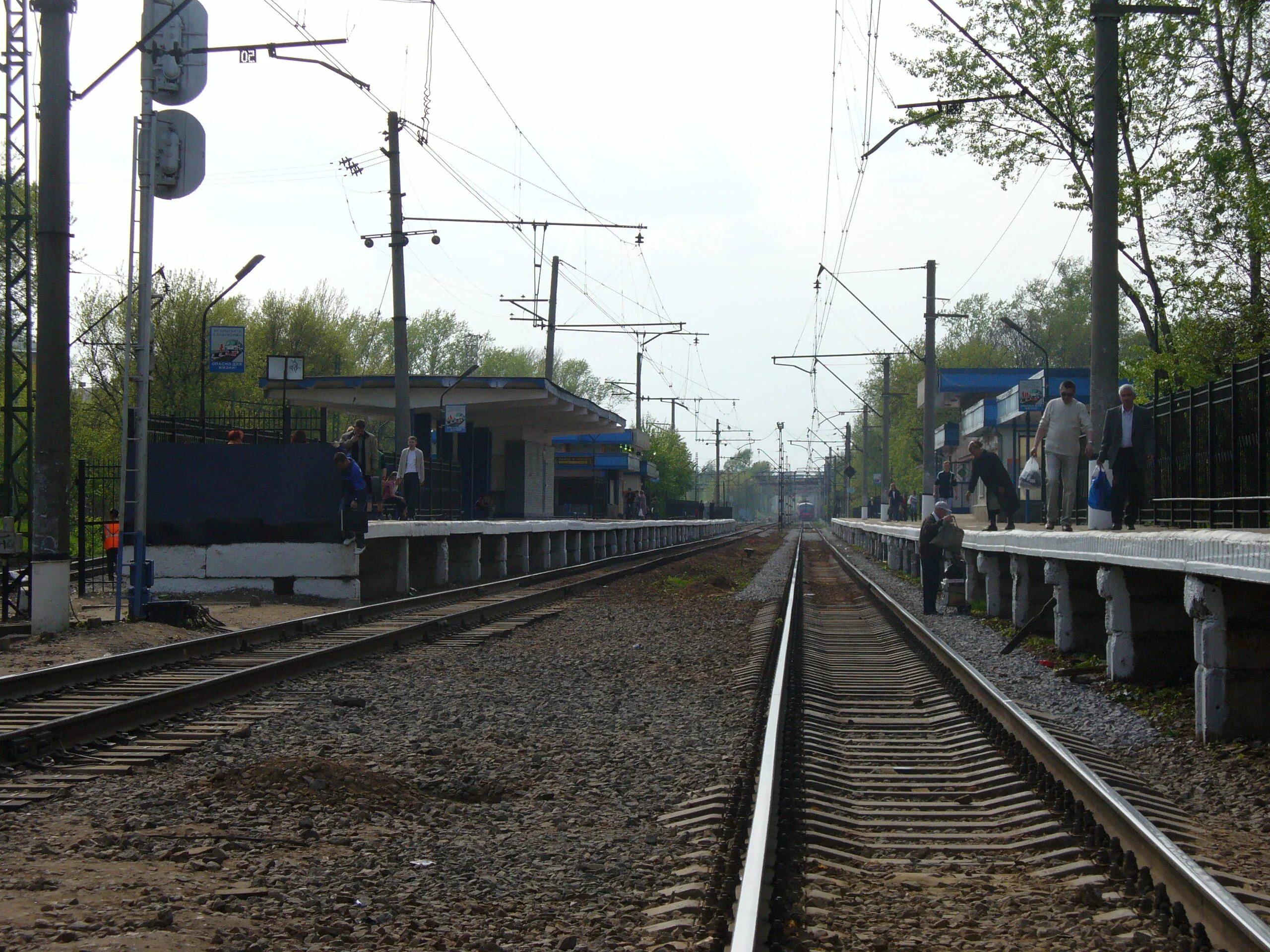 Подлипки дачные московская область королев фото File:Podlipki-Dachnye station - panoramio.jpg - Wikimedia Commons