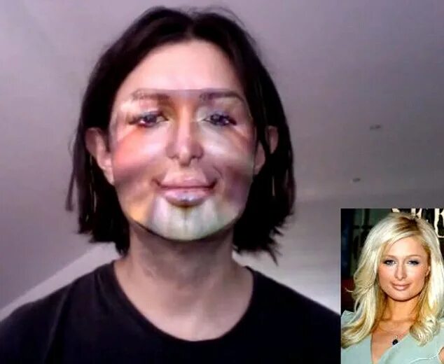 Подмена лица на фото My face or Paris Hilton's? Developer creates freaky face swapping technology