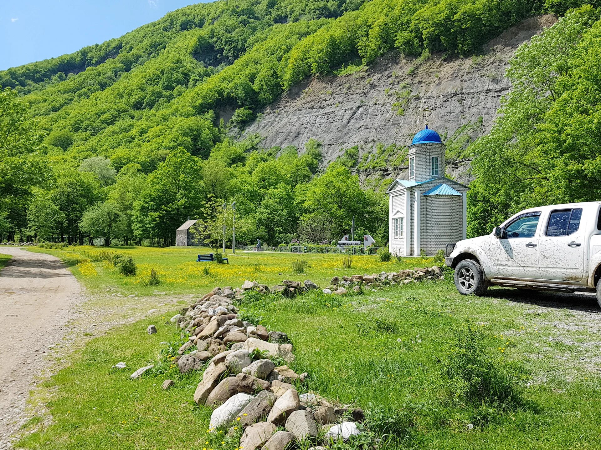 Поднависла горячий ключ фото На День Победы 2019 - в урочище Поднависла к бабушке Аршалуйс. - DRIVE2