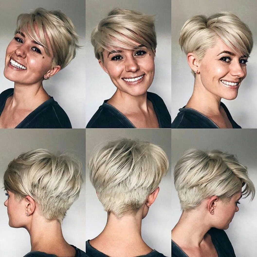 Поднятые короткие стрижки The 77 Hottest Short Pixie Cut Hairstyles You'll See Trending in 2019 Short pixi