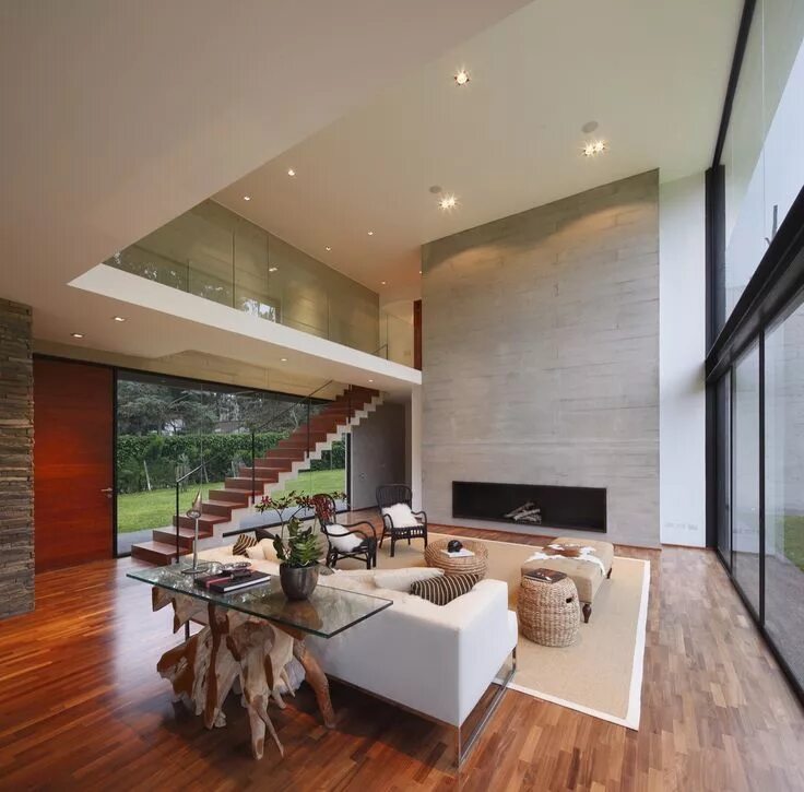 Подобрать дизайн дома Casa b2 / Jaime Ortiz de Zevallos Beautiful houses interior, Interior architectu