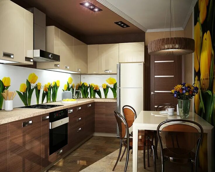 Подобрать интерьер кухни фото Kitchen idea more on www.alex-design.me Интерьер, Дизайн интерьера, Дизайн