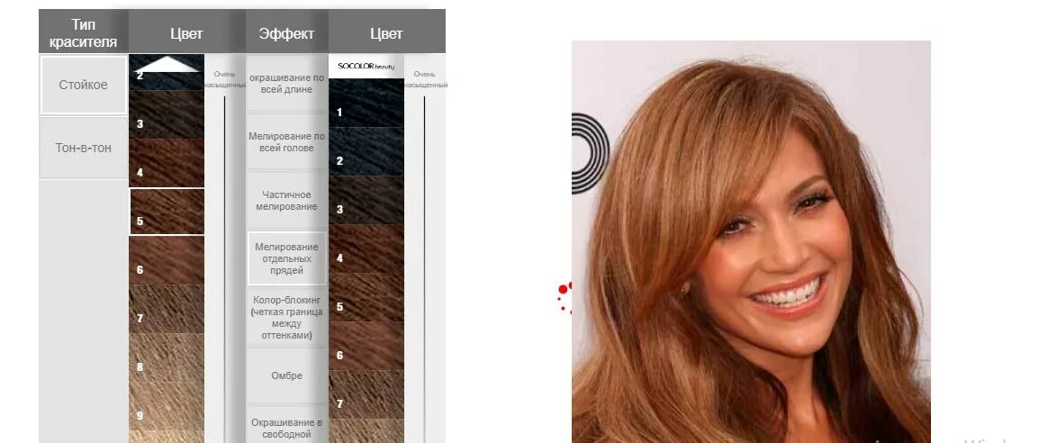 Подобрать краску для волос онлайн по фото Онлайн-калькуляторы, онлайн-примерочные и другие фишки на сайте