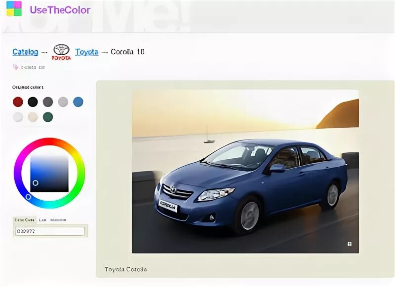 Подобрать краску по фото онлайн Онлайн-cервис подбора цвета авто