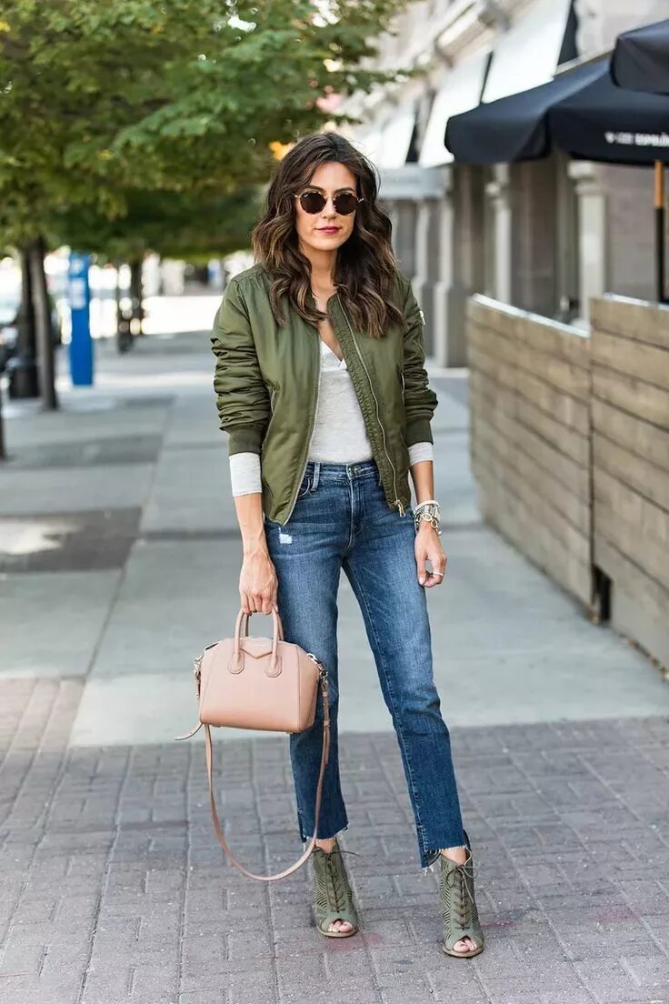 Подобрать модный образ 30 Cute Fall Outfits That Will Get You Excited for Fall Weather Jacket outfit wo