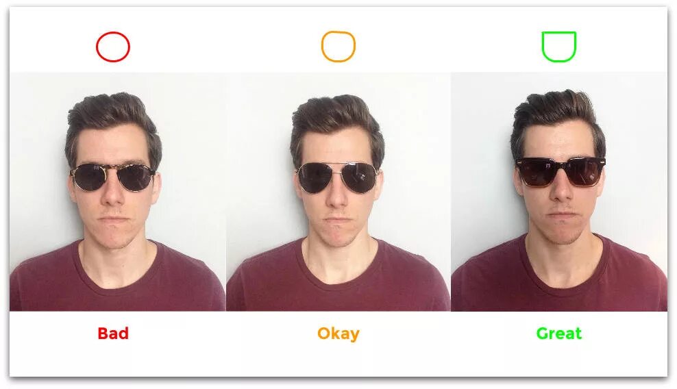 Подобрать очки онлайн по фото How to Choose Sunglasses for Your Face Shape (3 Crucial Factors)