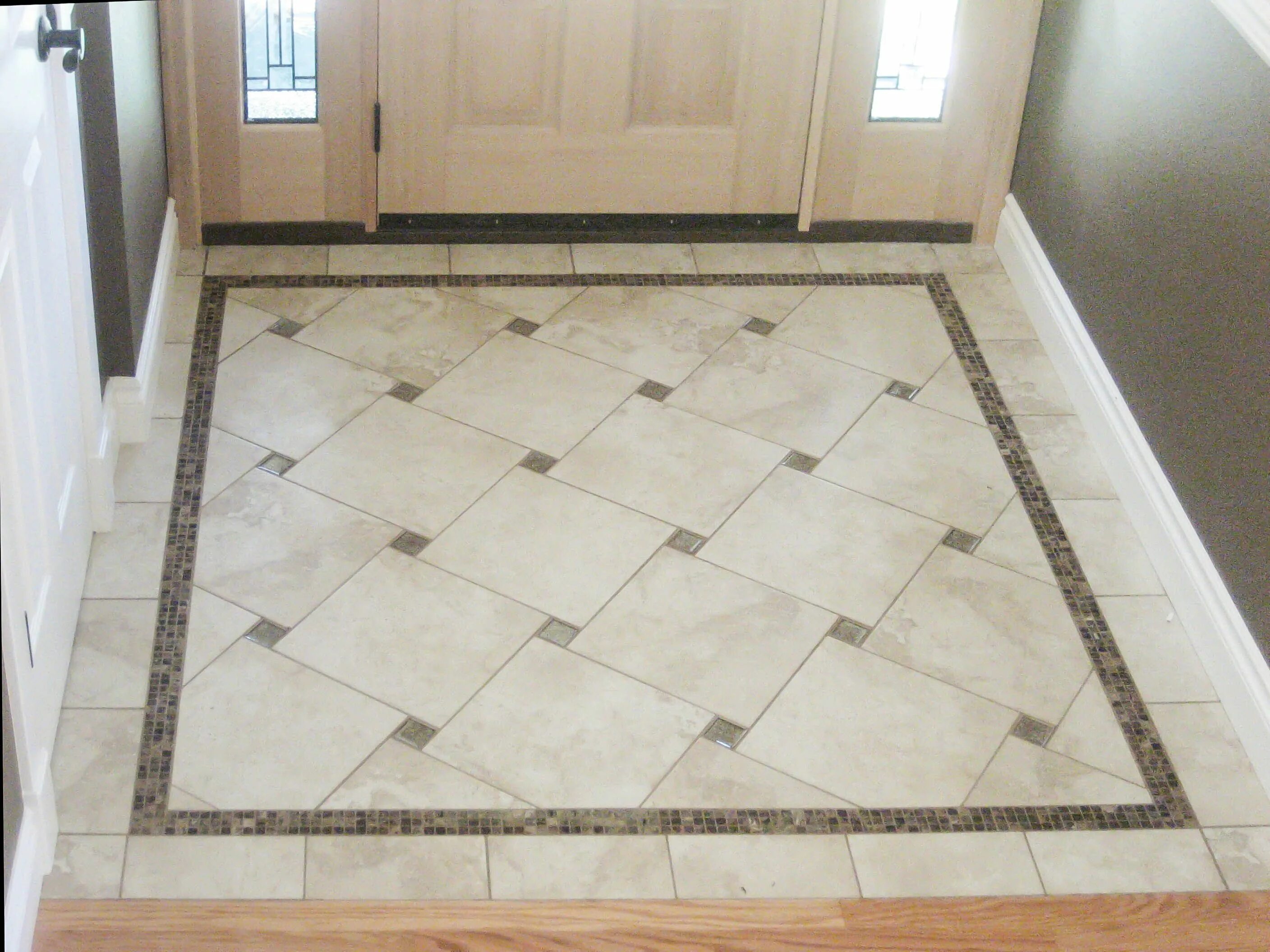 Подобрать плитку по фото Floor Design How To Install Tile Floor Border Incredible Tile Floor Designs For 