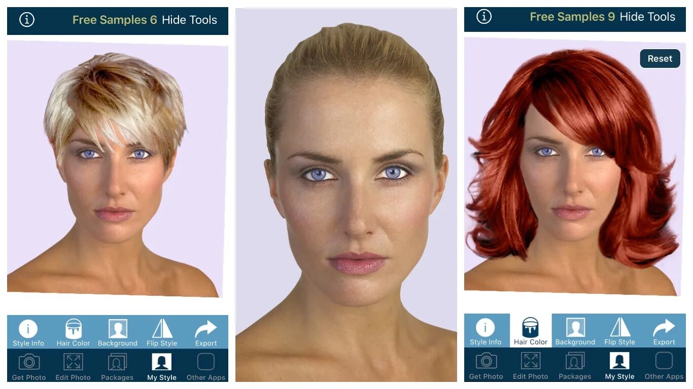 Подобрать прическу онлайн бесплатно по фотографии женские Приложение для подбора прически по фото
