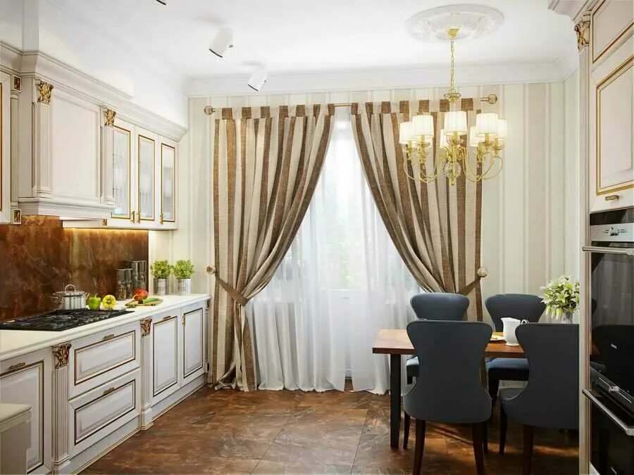 Подобрать шторы к интерьеру кухни Salon shtor Buduar, curtains, curtain rods, Брянск, Бежицкий район, улица Куйбыш