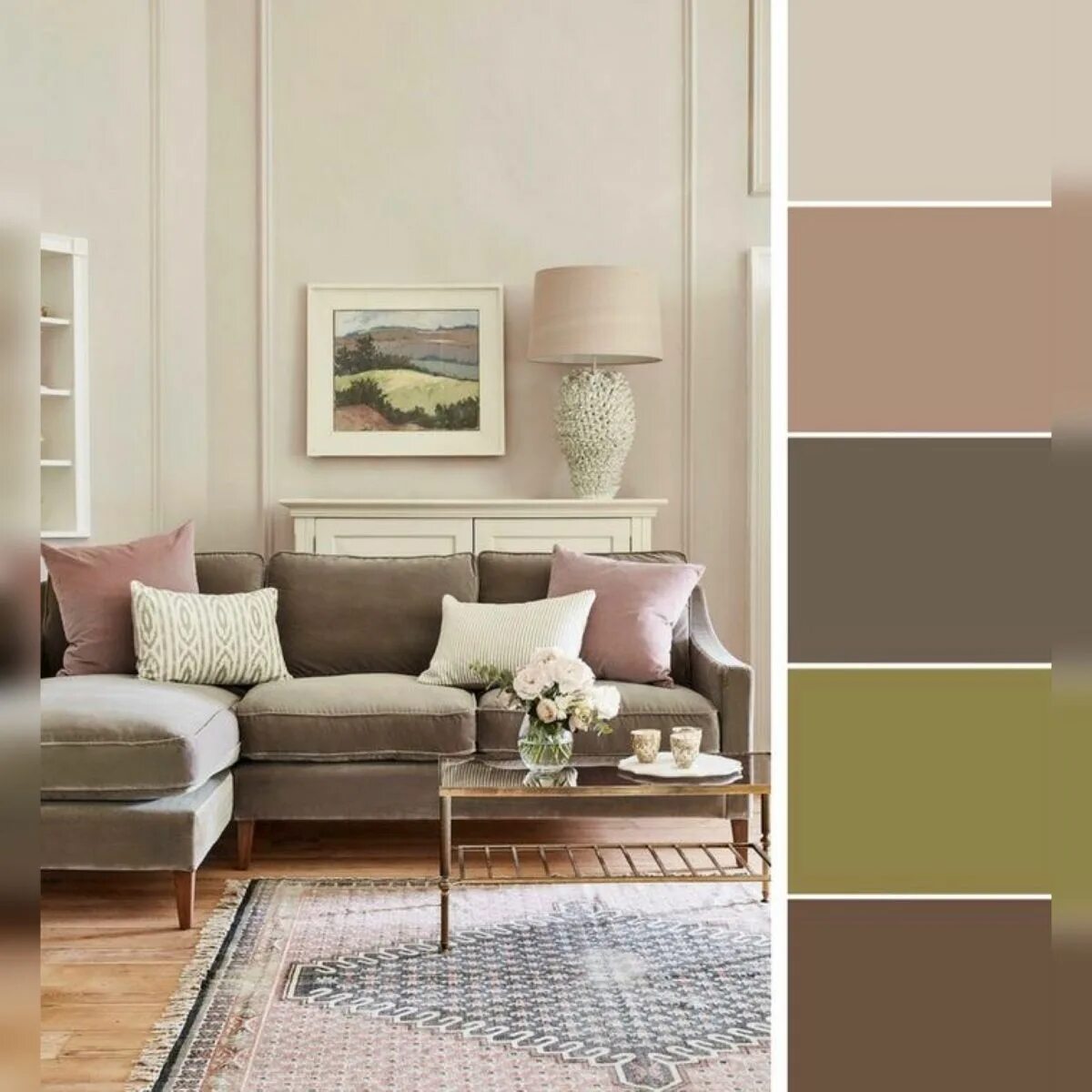 Подобрать сочетание цвета в интерьере Цветовые сочетания Living room color schemes, Paint colors for living room, Livi