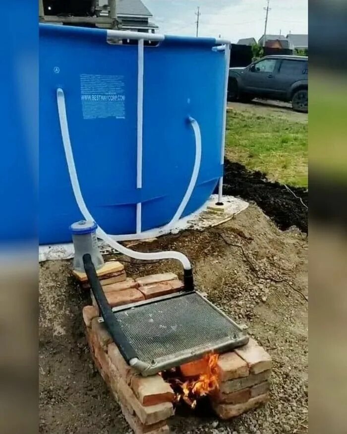 Подогрев бассейна на даче своими руками DIY Pool Heater (Genius) - Awesome Diy pool heater, Pool heater, Diy pool