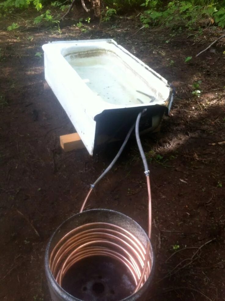 Подогрев воды на даче своими руками Building a Backcountry Hot Tub Diy hot tub, Hot tub outdoor, Outdoor bathtub