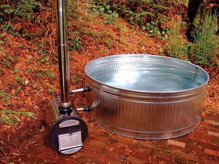 Подогрев воды на даче своими руками 20 Homemade Hot Tubs that Are Budget-Friendly #20 #BudgetFriendly #Homemade #Hot