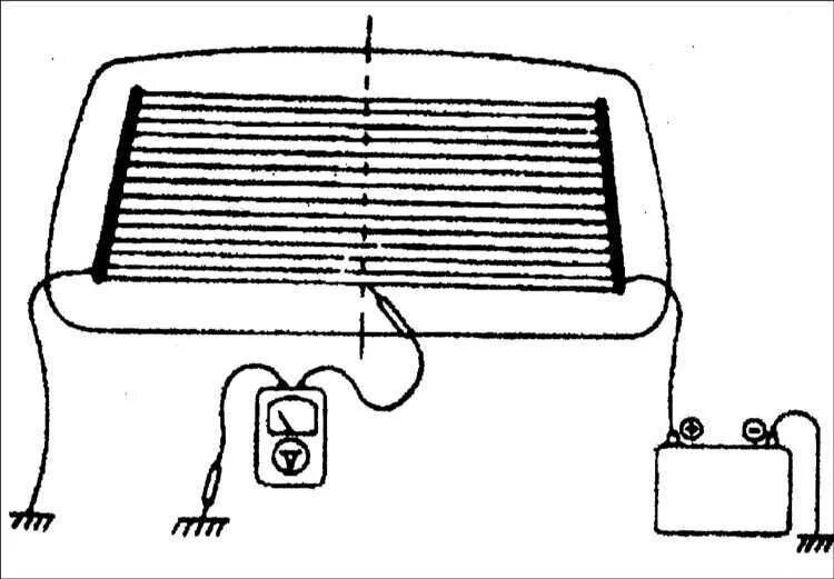 Подогрев заднего стекла подключение Ремонт Киа Кларус: Электрическое оборудование Kia Clarus. Описание, схемы, фото