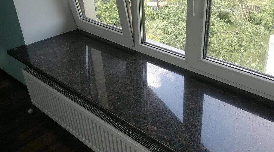 Подоконник камень фото Подоконник из кварцевого агломерата Technistone Noble Pietra Grey