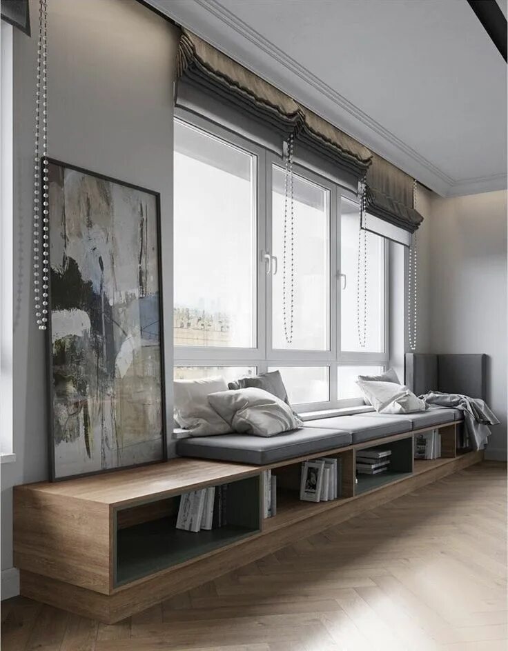 Подоконник в интерьере фото Redirect Notice Window seat design, Bedroom design, Bedroom interior