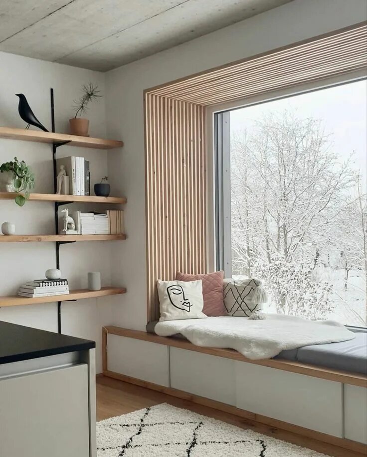 Подоконник в комнате фото Pin on Haus Bedroom interior, Window seat design, Home interior design