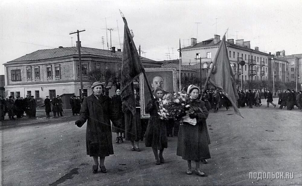 Подольск фото история Фотография 3801. Подольск 1950-60-х гг. Фотогалерея Подольска.