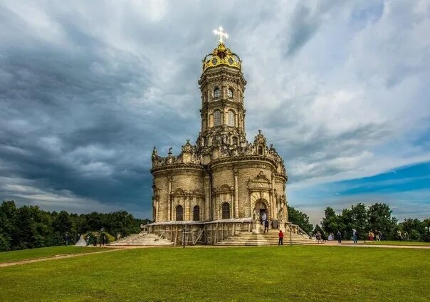 Подольск церковь фото Знаменская церковь. Дубровицы. Подольский район. Координаты: 55.441328 °, 37.494