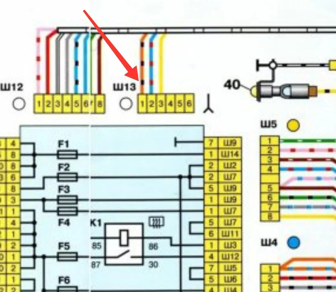 Подпанельная проводка 2114 схема Американки, замена подпанельной проводки - Lada 21070, 1,5 л, 2001 года своими р