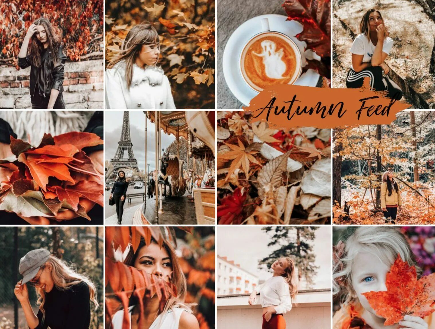 Подпись к фото осенью инстаграм Mobile Lightroom Presets AUTUMN FEED , #AFFILIATE, #JPEG# Feed# install# DNG #Ad