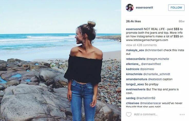 Подпись к фото с моря This Instagram Star Is Deleting Thousands of Photos to Prove "Nothing You See Is