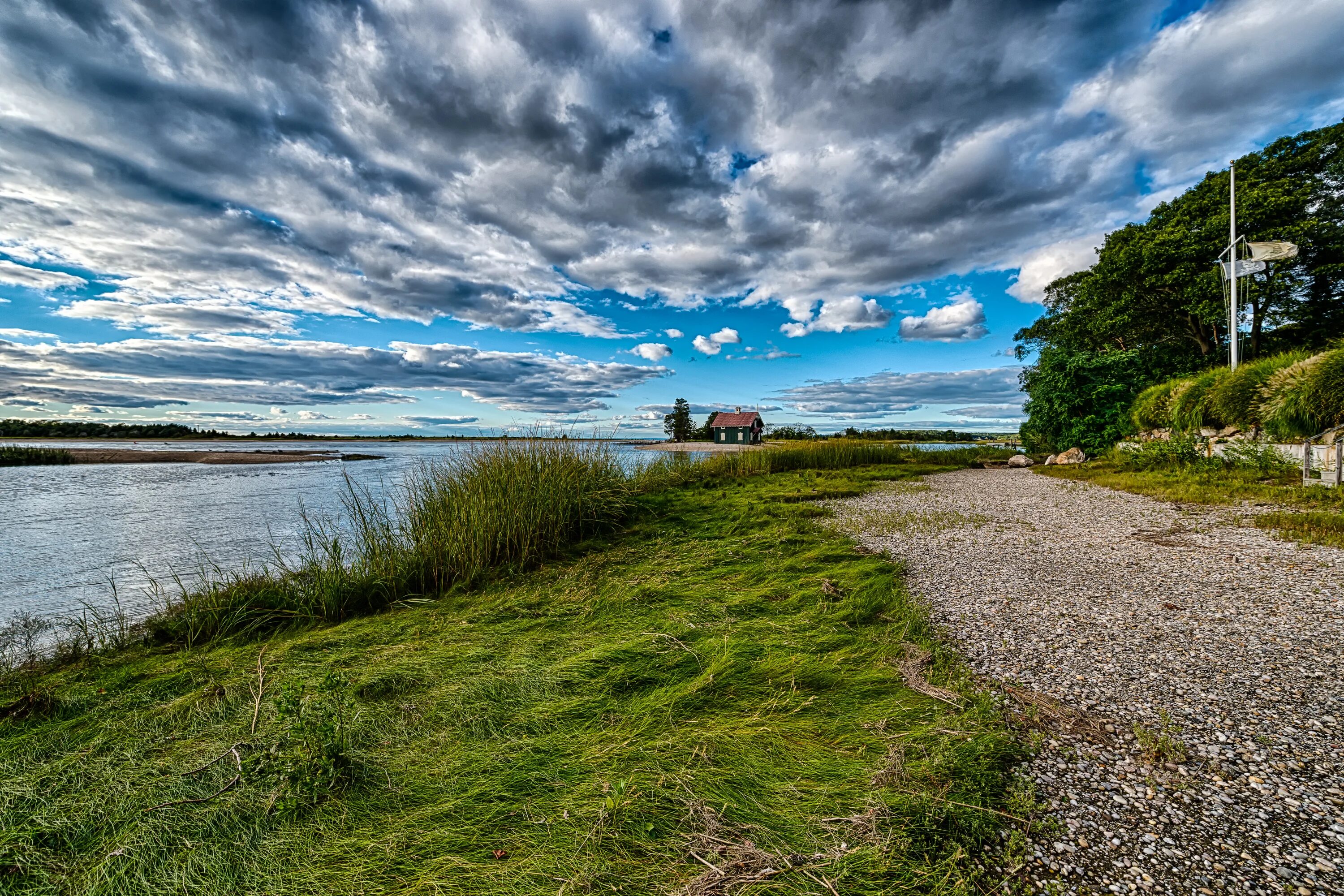 Подписать фото на берегу реки Wallpaper : sky, cloud, nature, water, shore, loch, sea, coast, tree, reflection