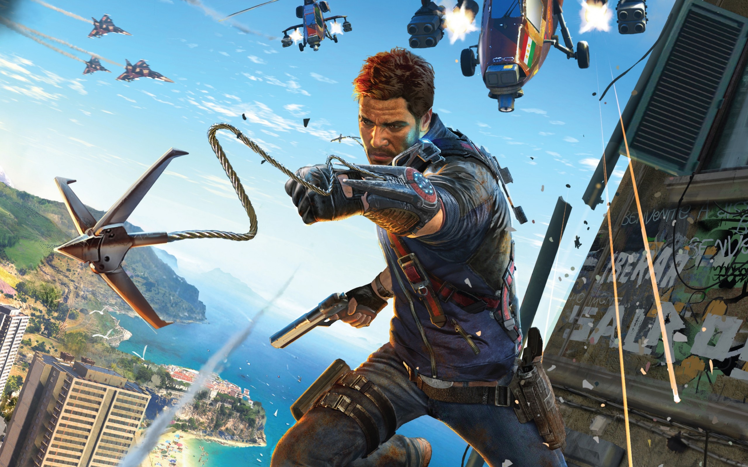 Подписать фото с игры Состоялся выход игры Just Cause 3