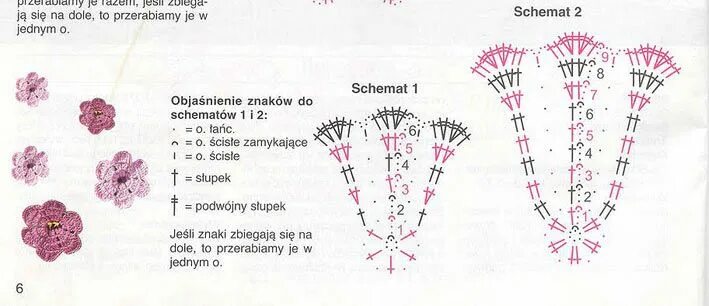 Подробное описание схемы крючком Вязание крючком, Цветы крючком, Крючки