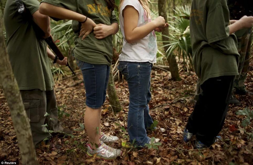 Подростки в лесу фото Prepping the next generation: Inside the Florida survivalist group teaching chil