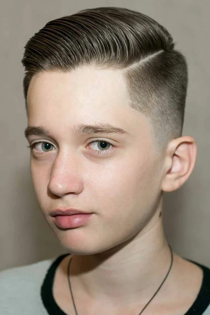 Подростковые прически 2024 Classic Kids Undercut