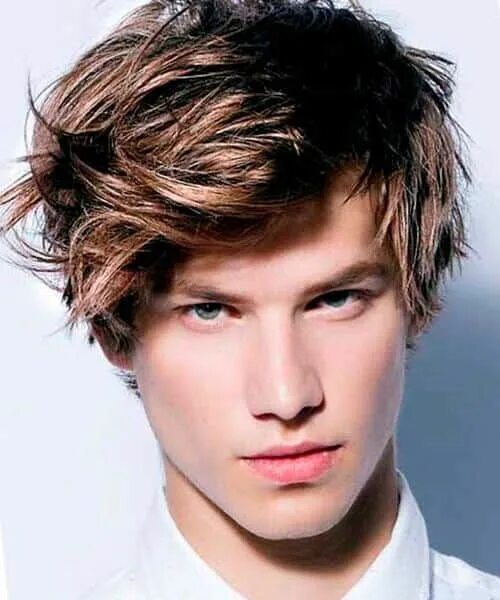 Подростковые прически средние волосы 30 sophisticated medium hairstyles for teenage guys 2019 Boy haircuts long, Teen