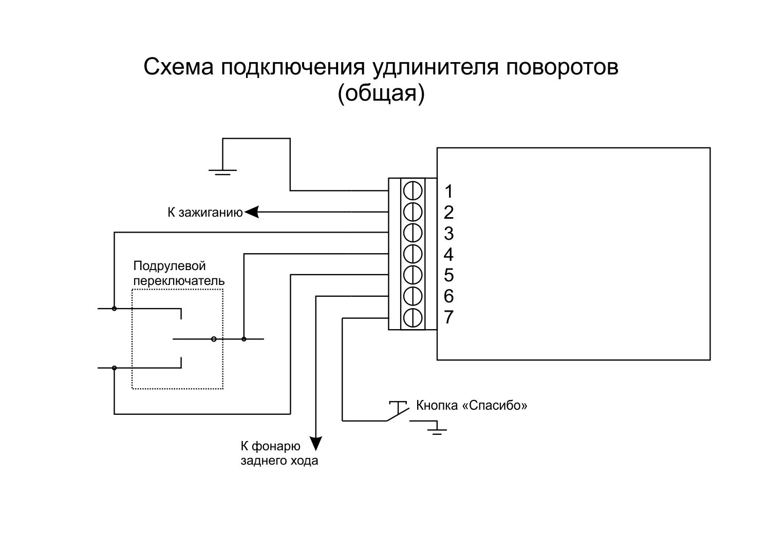 Подрулевой переключатель камаз схема подключения Удлинитель поворотов (лентяйка) - DRIVE2