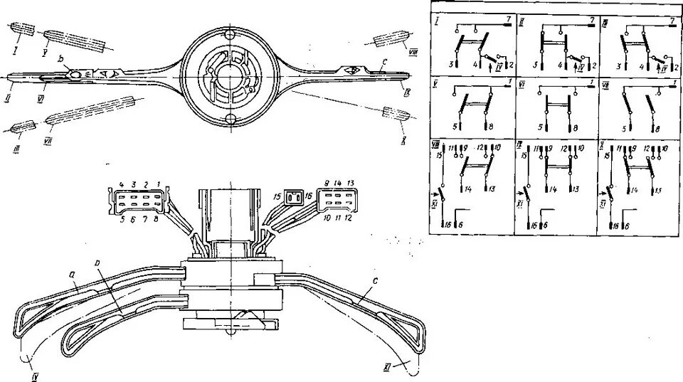 Подрулевой переключатель ваз схема Электрика. Небольшая доработка - ИЖ 2125, 1,8 л, 1989 года тюнинг DRIVE2