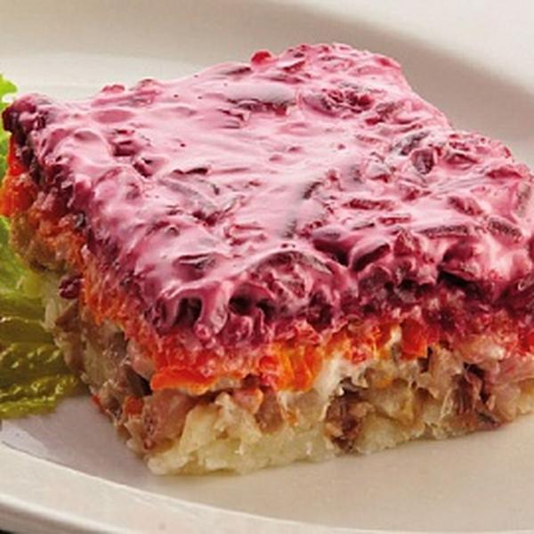 Подшуба салат рецепт с фото Сельдь под шубой от ПироГами Тюмень Единая Служба Заказов Leverans.ru