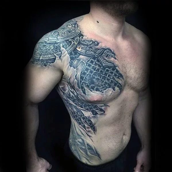 Подставить тату на фото Pin on tatoo Shoulder armor tattoo, Mens shoulder tattoo, Cool shoulder tattoos