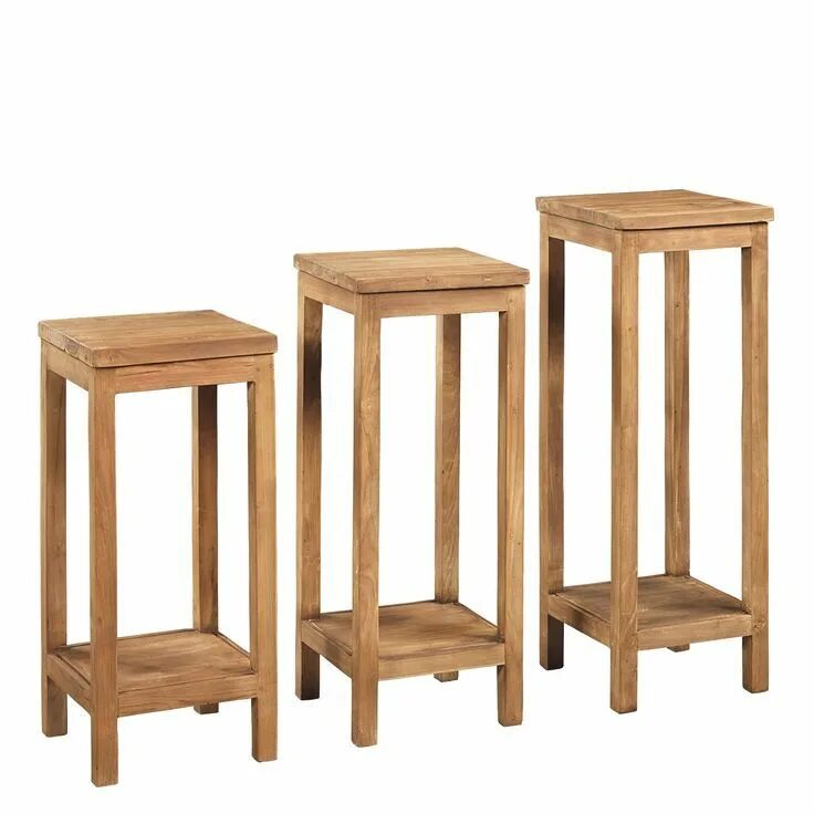 Подставка деревянная напольная фото Outdoor Tiered Plant Stands Wood Modern Patio & Outdoor Theo4378T in 2019 Wooden