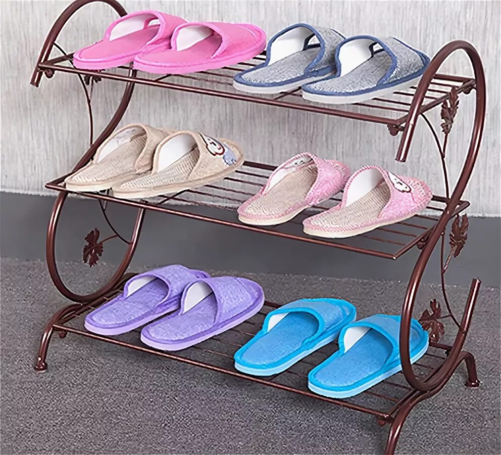 Stackable Shoe Rack, 4 shelves. All details on the item and its purchase via the