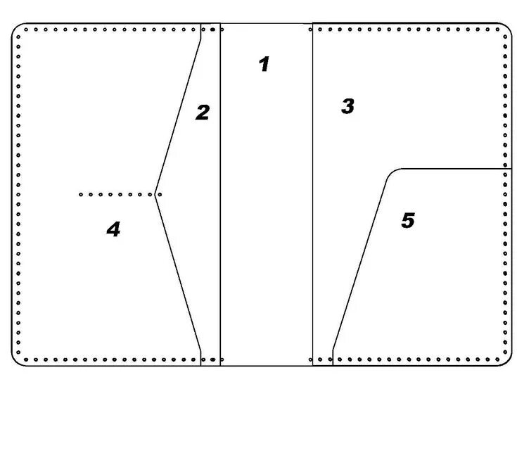 Подставка для телефона из кожи выкройка Pdf Pattern Passport Wallet - Decoratorist - #163969 Carpeta de cuero, Cartera d