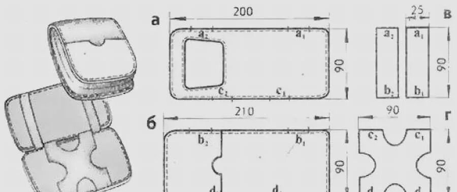 Подставка для телефона из кожи выкройка Кошелек из кожзама: 10 крутых и простых идей реализация руками smutps.ru