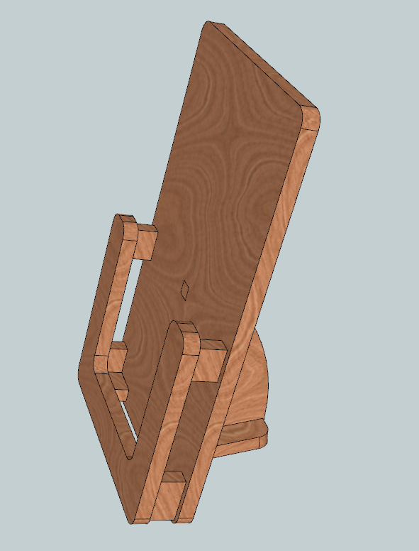 Подставка для телефона своими руками чертежи Подставка для мобильного телефона - Чертежи, 3D Модели, Проекты, Модели для стан