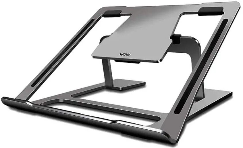 Подставки для ноутбука фото Купить подставка Wiwu Lohas Laptop Stand для ноутбука (Grey) 979567 в Москве в к