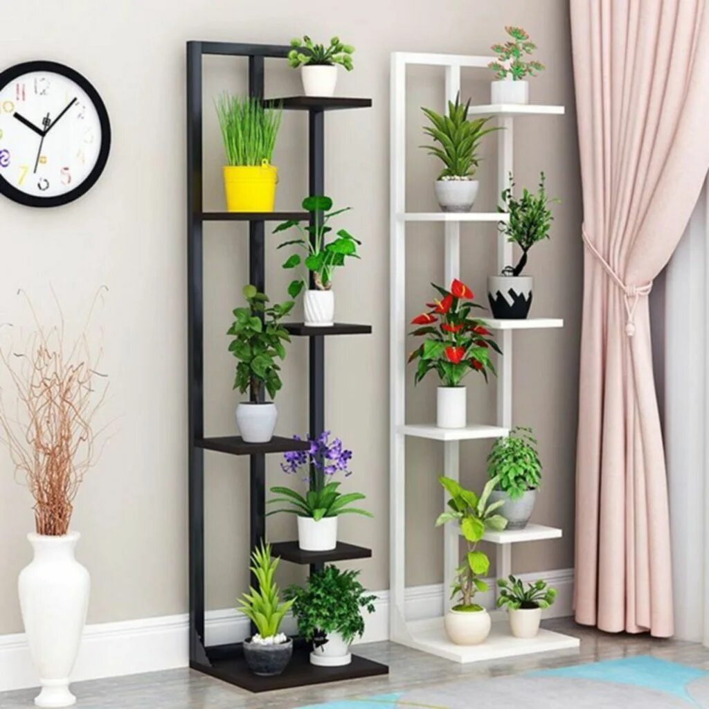 Подставки для цветов своими руками фото Amazing Plant Shelf design Ideas - Engineering Discoveries Балконные растения, И