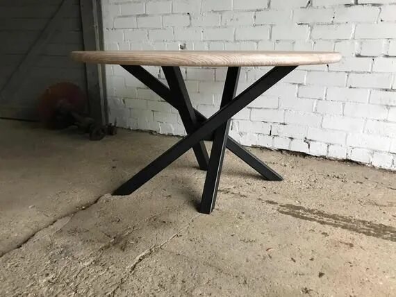 Подстолье в стиле лофт Etsy - Dining table / Industrial table / Industrial furniture / Table / Farmhous