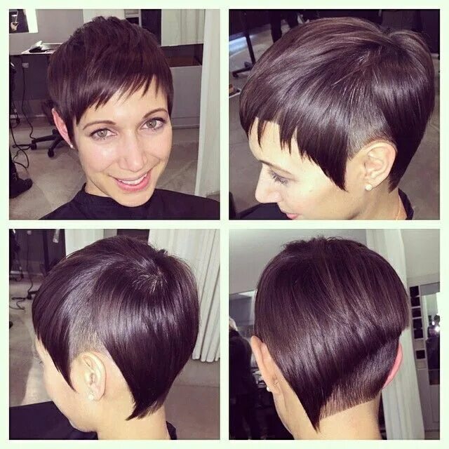 Подстричь короткую стрижку в домашних условиях A little snippy. #nothingbutpixies Hair cuts, Haircuts with bangs, Short hair st