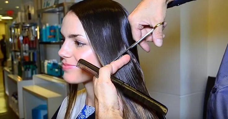 Подстричь волосы красивые прически This is a super cute cut for her. Extreme hair, Long hair cut short, Cut her hai