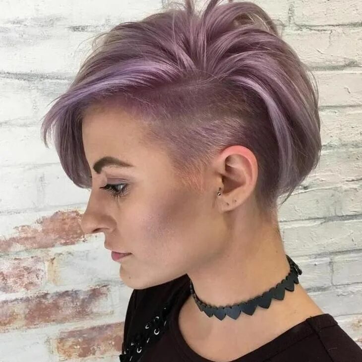 Подстригаться прическа женская Стрижка пикси 2018: 30 трендовых новинок Short hair undercut, Undercut hairstyle