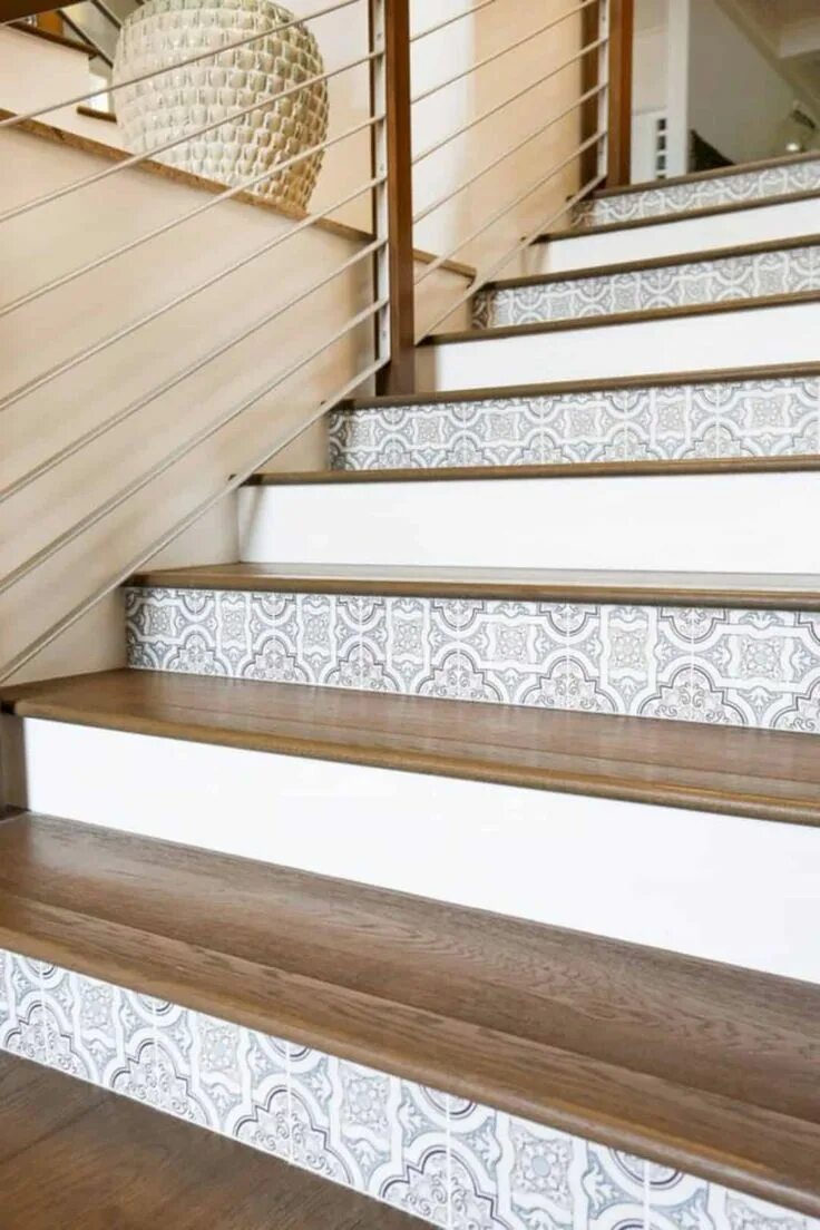 Подступенок лестницы фото 10 Modern Staircase Ideas for Serious Impact Stairs design, Tiled staircase, Sta