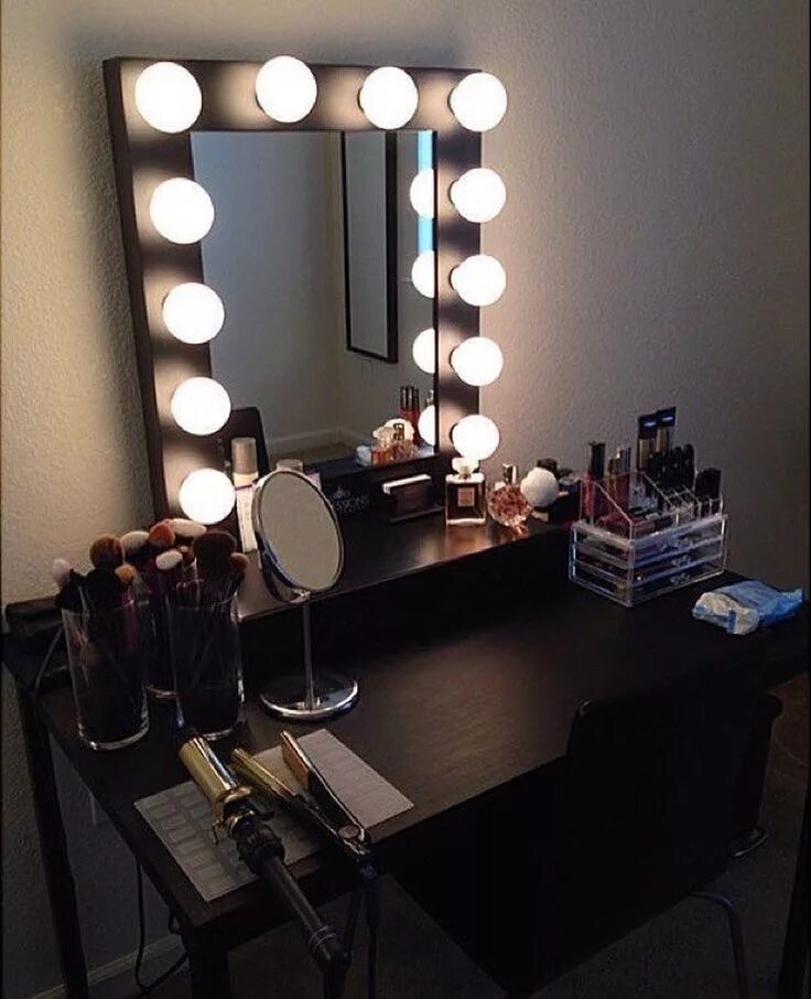 Подсветка для макияжа купить 33 Inspiring Makeup Table Design Ideas In Your Bedroom in 2019 Makeup beauty roo