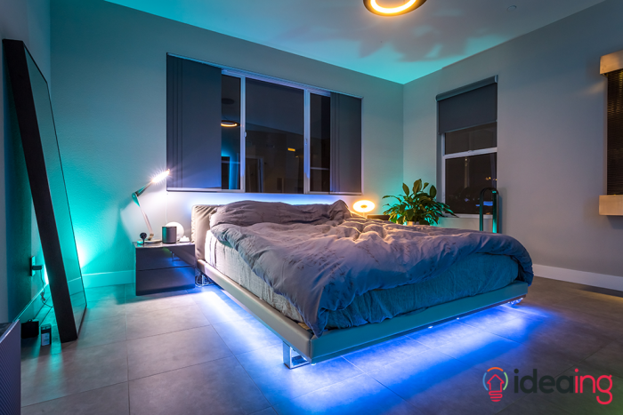 Подсветка спальни фото 7 Ideas To Add More Color to your Home Using (Philips Hue) Smart Lightstrips Und